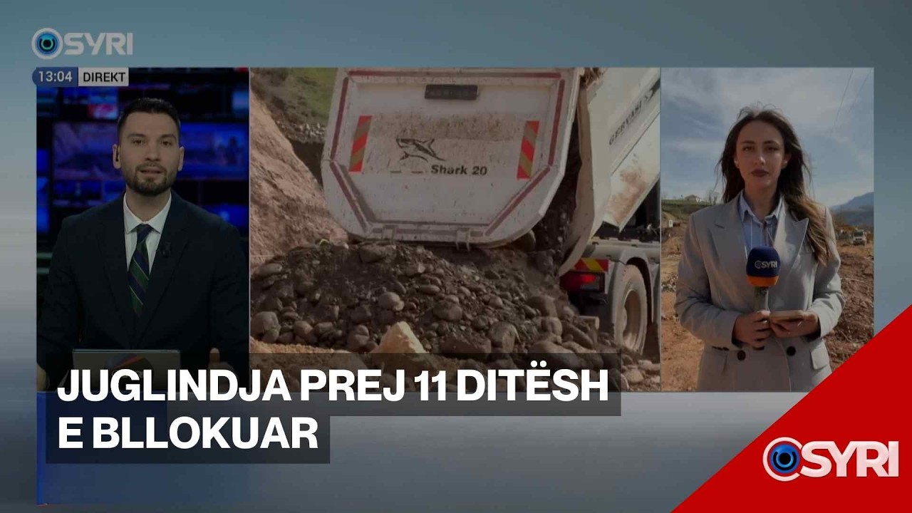 Juglindja prej 11 ditësh e bllokuar, banorët nuk kalojnë dot nga rruga e prishur