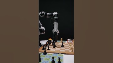 AI Marvel: Witness an Unbeatable Chess Master - The Robotic Hand! / AI playing chess
