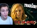 The Marvels (2023) - Official Teaser Trailer REACTION!!! (Captain Marvel 2)