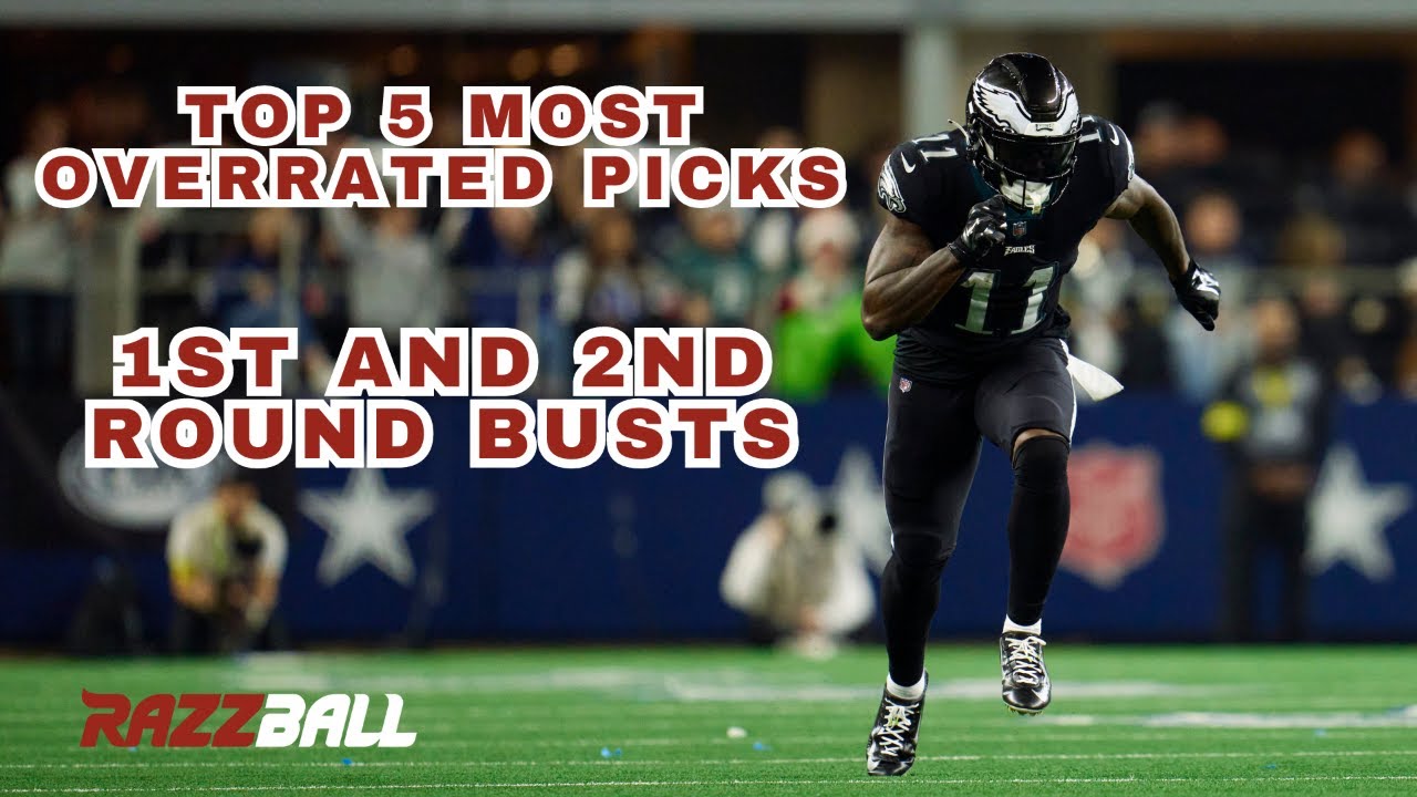 Top 5 Most Overrated Fantasy Football Players in 2023