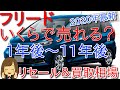 プロが調べた　フリードのリセールバリュー＆買取相場。ハイブリッドorガソリンもどっちがお得か比較