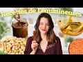 Légumineuses : 5 Recettes BLUFFANTES &amp; FACILES ( Protéinées, Fibres et petit budget)