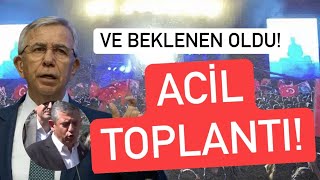 CHP’de acil toplantı! Mansur Yavaş istemişti