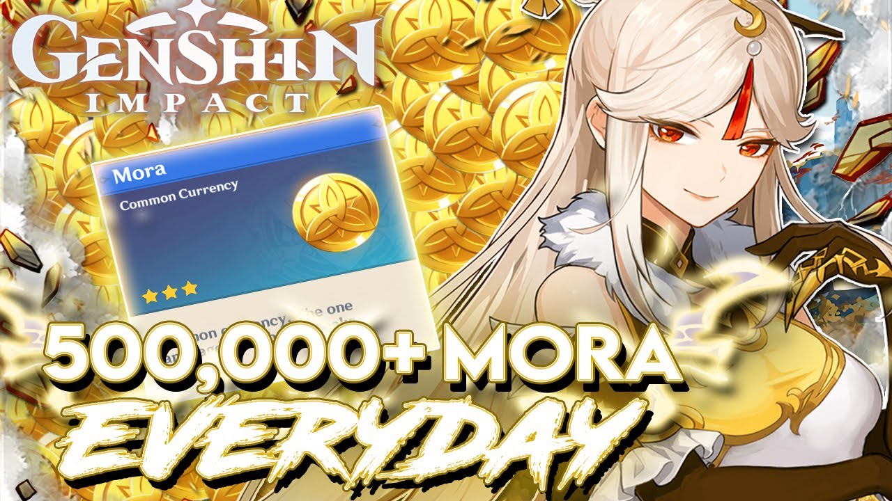 GET TONS OF MORA EVERYDAY! HOW TO FARM 500,000+ MORA A DAY *BEST MORA