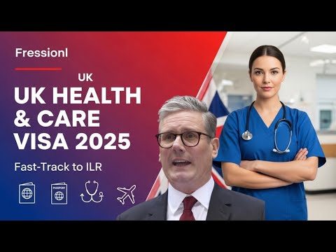 UK Health and Care Worker Visa 2025 | New Benefits and Fast-Track to ILR | Full Step-by-Step Guide