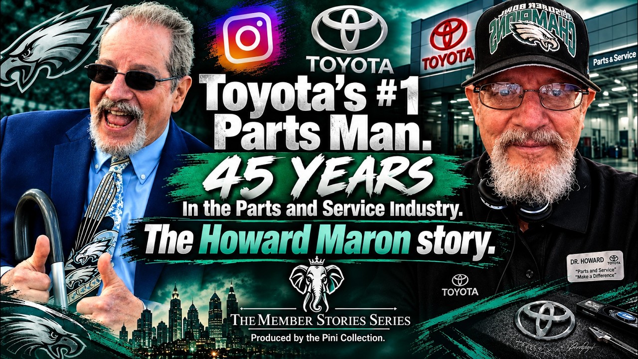 Toyota’s #1 Parts Man. 45 Years in the Parts and Service Industry. The Howard Maron Story.
