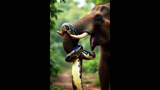 Nature’s Showdown: Can a Python Really Defeat an Elephant?