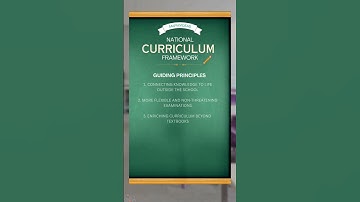 GUIDING PRINCIPLES OF NCF2005