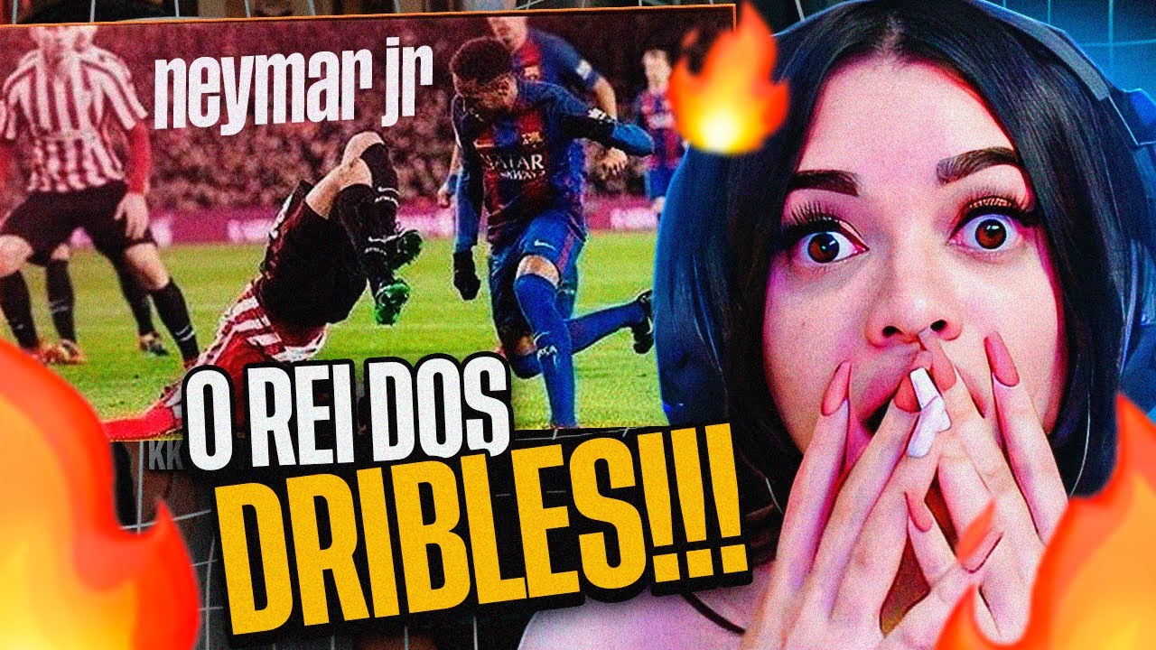 REAGINDO a Neymar Jr ● Rei dos Dribles ● 2017 |HD |