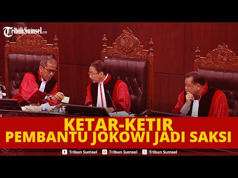 🔴Terbongkar, 4 Menteri Jokowi Jadi Saksi di Sidang MK Sengketa Pilpres, Kecurangan Bakal Terungkap ?