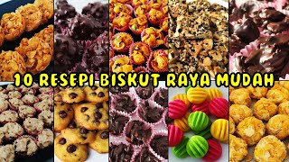 10 Resepi Biskut Raya Mudah untuk Beginner, Senang Nak Buat & Pasti Sedap!