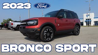 REVIEW | 2023 FORD BRONCO SPORT OUTER BANKS | HOT PEPPER RED | WALK AROUND