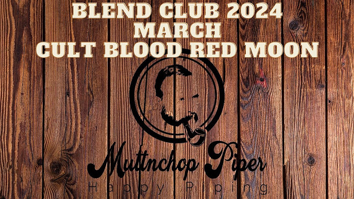 Blend Club 2024 | March - Cult Blood Red Moon