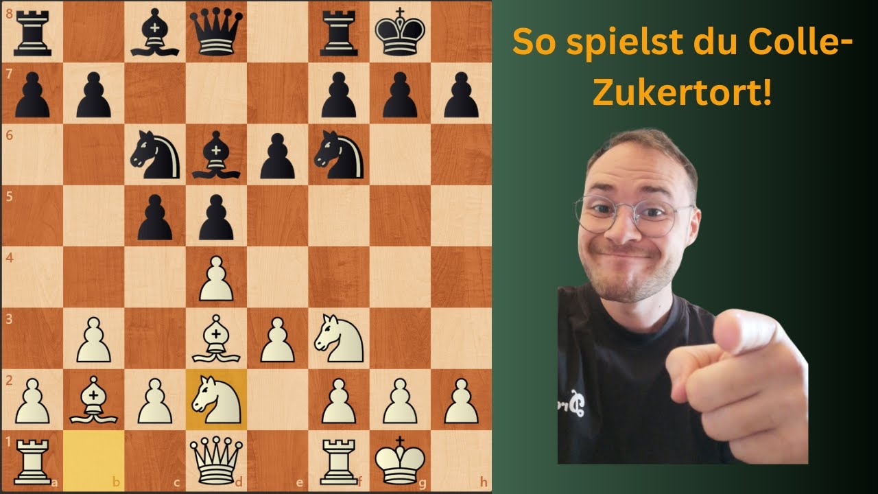 ColleZukertort leicht gemacht! Live Schnellschach Partie YouTube