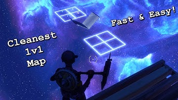 How To Build the Cleanest Galaxy 1v1 Map Fortnite (Fastest Way) (Easy Tutorial)