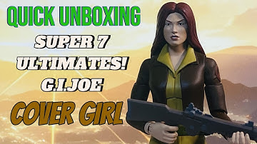 QUICK UNBOXING: Super 7 Ultimates G.I.Joe Cover Girl Action Figure