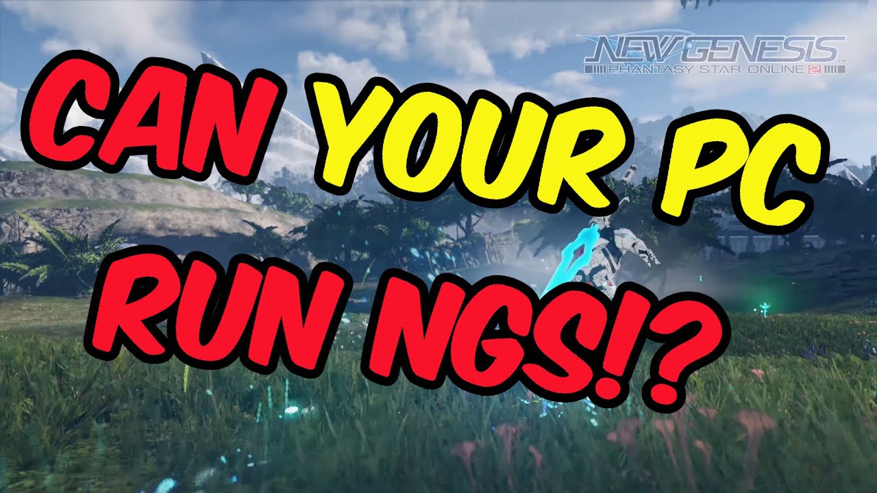 [PSO2] New Genesis System Requirements Revealed! - YouTube