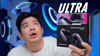 RAJA Noise Cancelling + UPGRADE 🐉!! Bose QuietComfort ULTRA Earbuds Review Indonesia