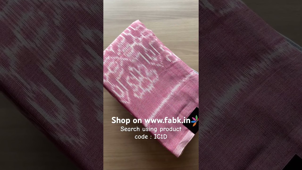 NEW!!! Handloom Ikkat Cotton Sarees | Shop on www.fabk.in 