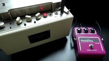 Maxon AD-900 vs. Fulltone Tube Tape Echo - delay comparison