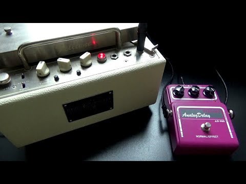 Maxon AD-900 vs. Fulltone Tube Tape Echo - delay comparison