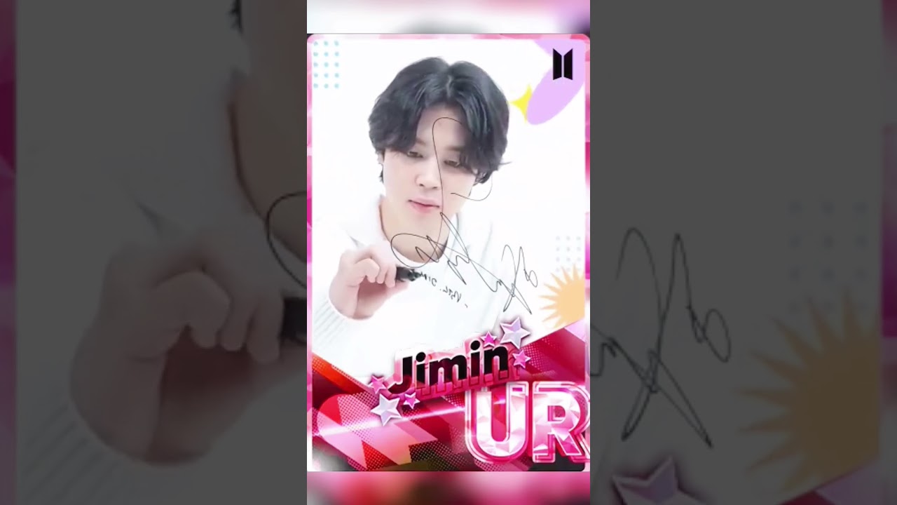 Jimin Signature Look So Beautiful🐣🤩😍🥰🧡💖🫶