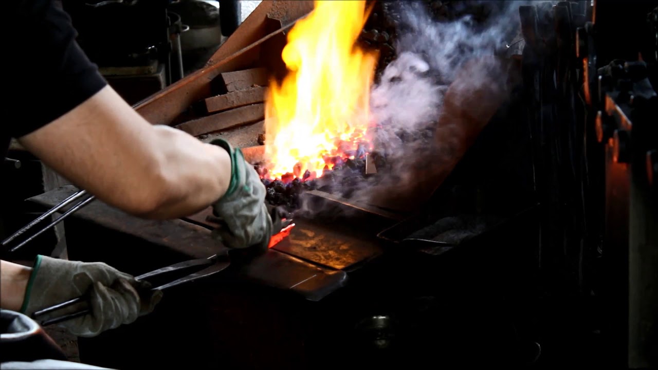 Japanese knife Tansetsu ancient welding made by Kisuke Manaka