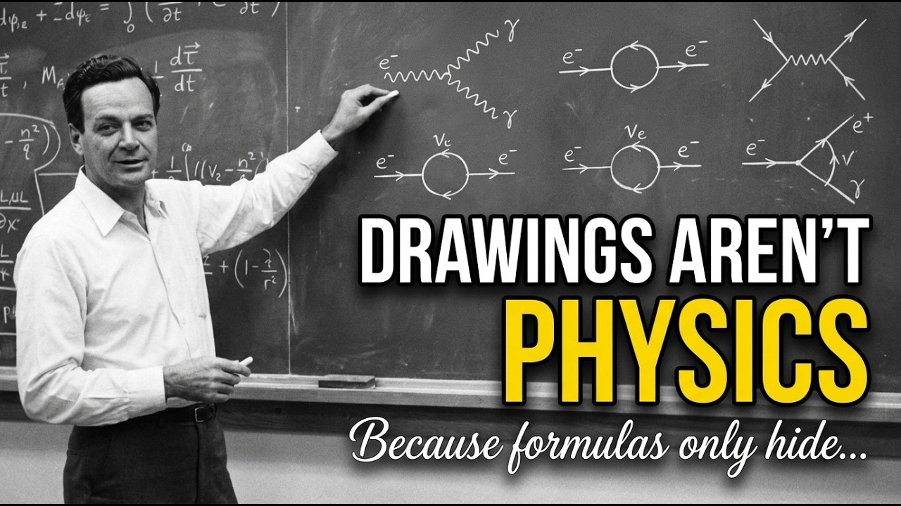 The Cartoon That Won A Nobel Prize — How Feynman Diagrams Broke Physics Open