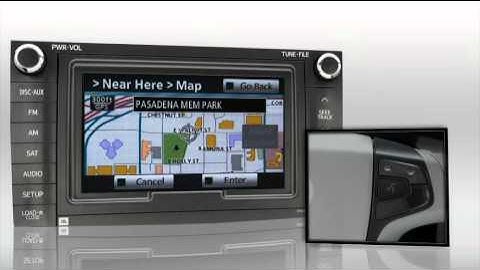 Navigation (input point of interest using voice recognition) Sienna Toyota of Slidell