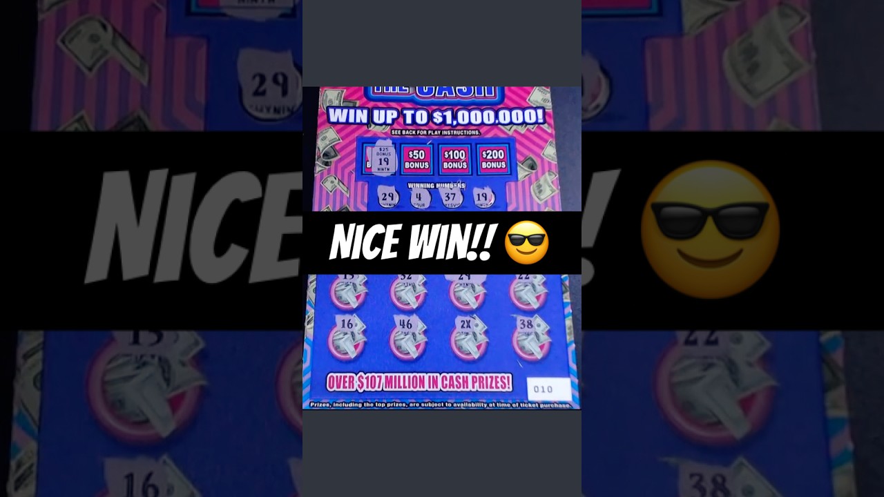 NICE WIN ON THIS $5 FLORIDA SCRATCH OFF!!😎