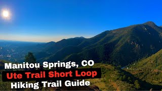 Ute Trail Short Loop | Trail Guide | Manitou Springs, Co | Pikes Peak Hiking | TrevorTrails