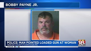 Police: Man Pointed Loaded Gun at Woman