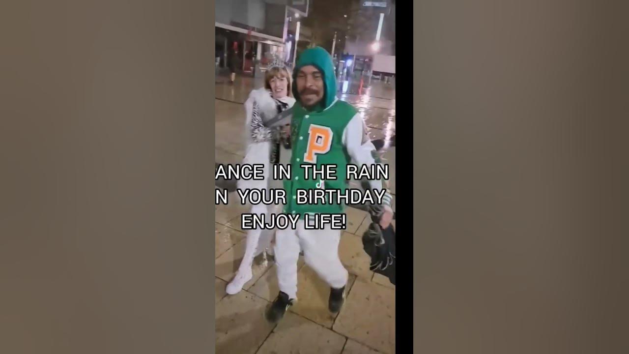 PART 1: KIM CELEBRATES HER BIRTHDAY DANCING IN THE RAIN:  #birthdaybash  #Kim’sbirthday #💃🕺