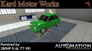 Automation Game Build 150322 - Kard 106st - The 280HP 0.6L Kei Car!