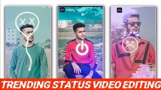 Trending New WhatsApp Status Video Editing ll How To Make Status Video Editing ll anam tech ll