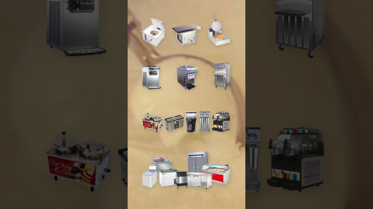 Sweet Success with Chef's Deal Ice Cream Shop Equipment!