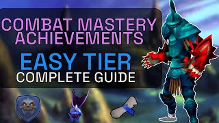 RS3 Combat Achievements Guide - FULL Easy Tier!