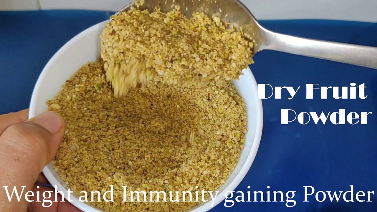 Dry Fruit Powder for babies Weight gaining recipe for kids बेबी का