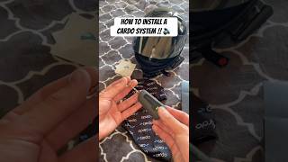 Cardo PackTalk Pro installation | Step by Step !! ✅ Use code “2DownDan” for 10% OFF your system 🔗👇