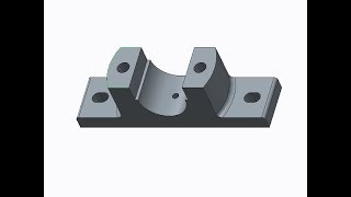 PLUMMER BLOCK BODY IN CREO