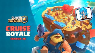 Clash Royale: Hop aboard the CRUISE ROYALE 🚢👑 (New Season!)