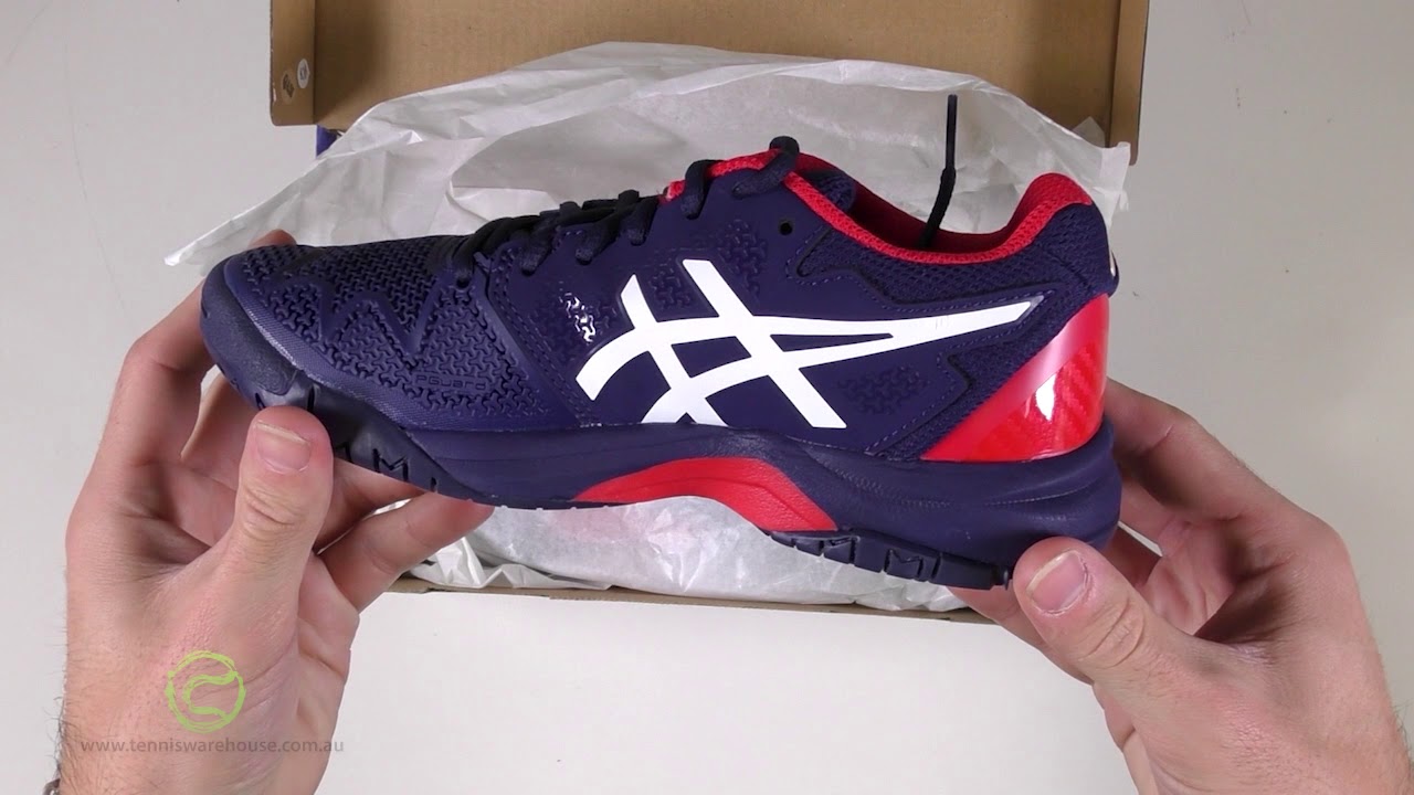 asics gel resolution junior