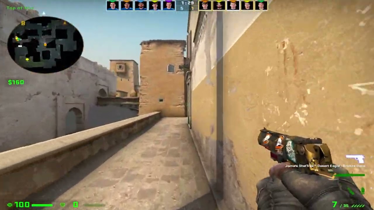 CSGO POV Outsiders Qikert (26/16) vs MIBR (dust2) @ PGL Major Antwerp 2022 Challengers Stage