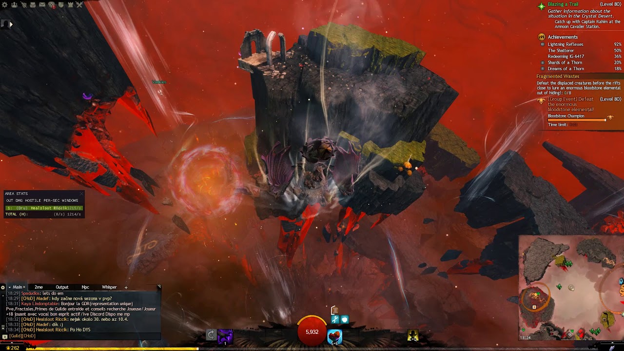 GW2 bloodstone fen map completion route YouTube