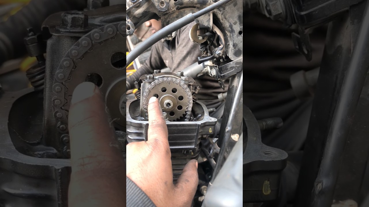 Bajaj CT 110 X BS6 timing chain setting karne ka Tarika 