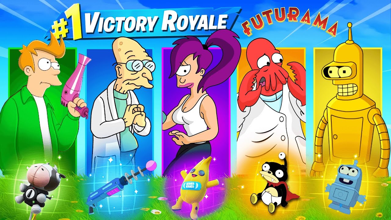 Die *NEUE* ZUFÄLLIGE FUTURAMA CHALLENGE in Fortnite Kapitel 4