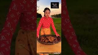 Chicken 🐔🍗 lollipop 🍭 with sauce,🍥#food #cooking #instrumental #delicious #friedfood #streetcooking