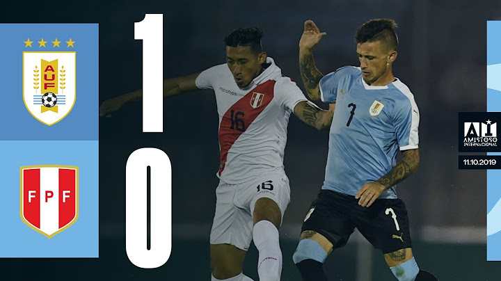 Uruguay 1-0 Perú | Amistoso Internacional 2019 | #AUFTV