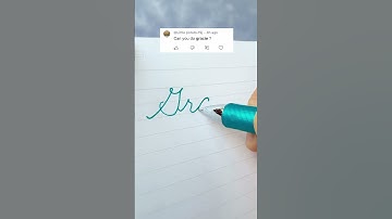 Gracie - Learn to Write Your Name in Cursive