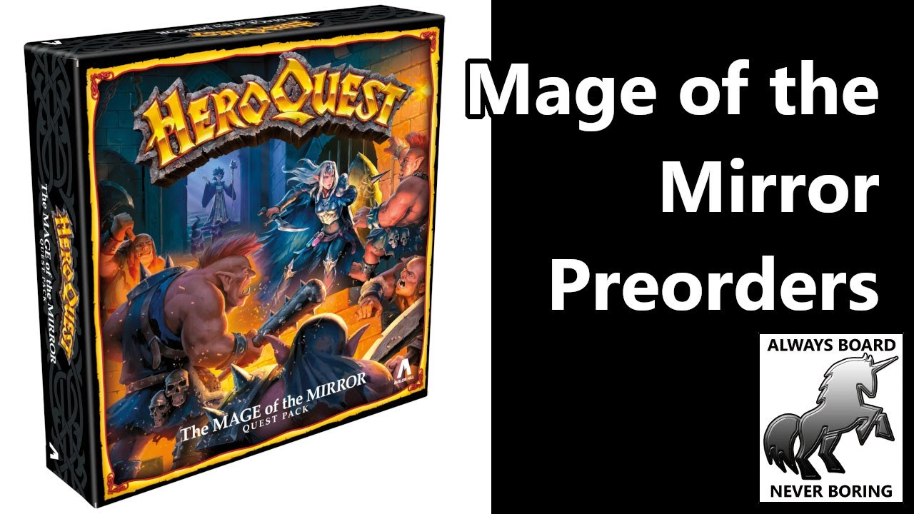 HeroQuest Mage of the Mirror Expansion Preorders Available on Hasbro Pulse and Other Stores